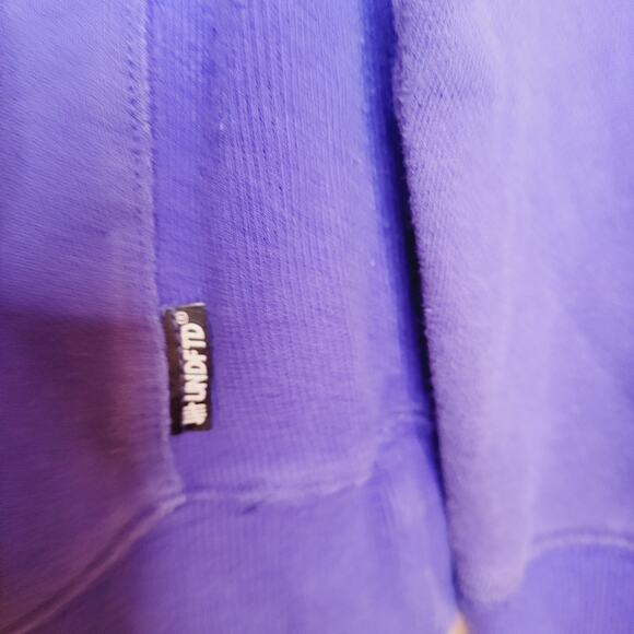 Vintage Undefeated "The U Man" graphic blue pull over sweatshirt size XL - Picture 5 of 11